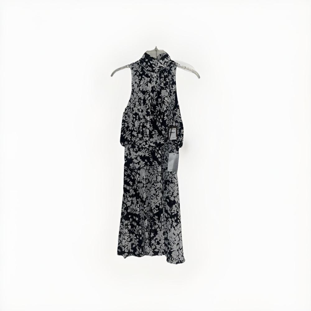 Taylor Petite Sleeveless Black & White Dress Size Petite